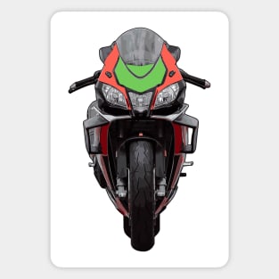 RSV4 RF Front View Illustration Magnet